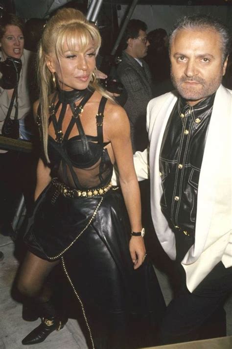 donatella versace 1990s|donatella versace young photos.